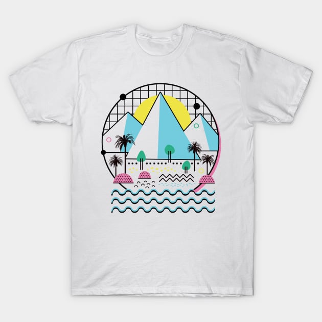 Land of the Bold and Abstract T-Shirt by Vincent Trinidad Art